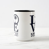 LOVE Beaufort 15oz Tweekleurige Koffiemok (Center)