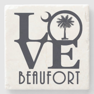 LOVE Beaufort SC Stenen Onderzetter