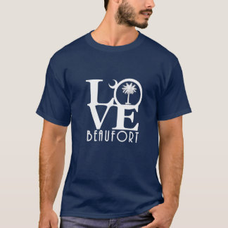 LOVE Beaufort South Carolina T-shirt