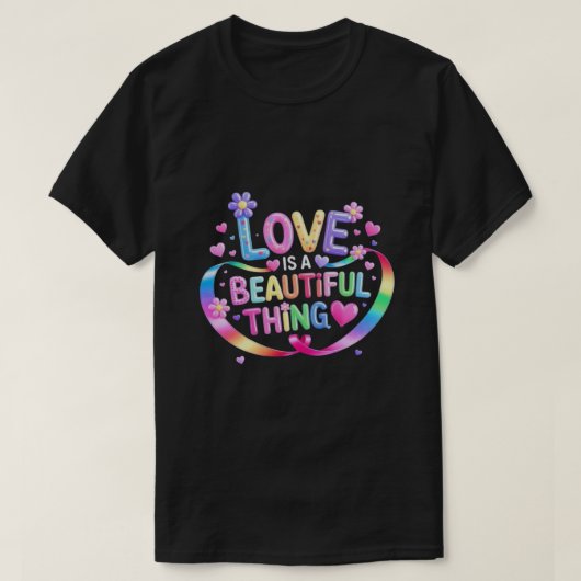 Love Beautiful  T-shirt (Design voorkant)
