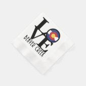 LOVE Beaver Creek CO Servet (Hoek)