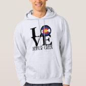 LOVE Beaver Creek Colorado Hoodie (Voorkant)