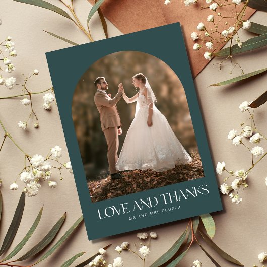 Love Bedankt Arch Photo Boho Wedding Bedankt