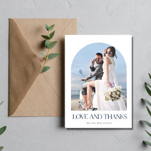 Love Bedankt Arch Photo Weddenschap Bedankt