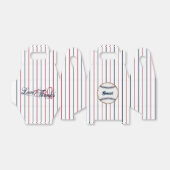 Love-Bedankt Baseball Cookie B-GABLE FAVOR BOX Bedankdoosjes (Uitgevouwen)