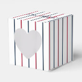 Love-Bedankt Baseball Cookie R-Heart Favor Box Bedankdoosjes (Voorkant Zijde)