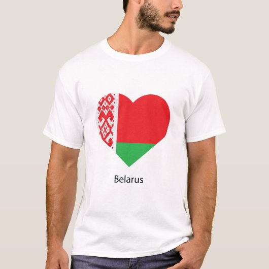 Love Belarus T-shirt (Voorkant)