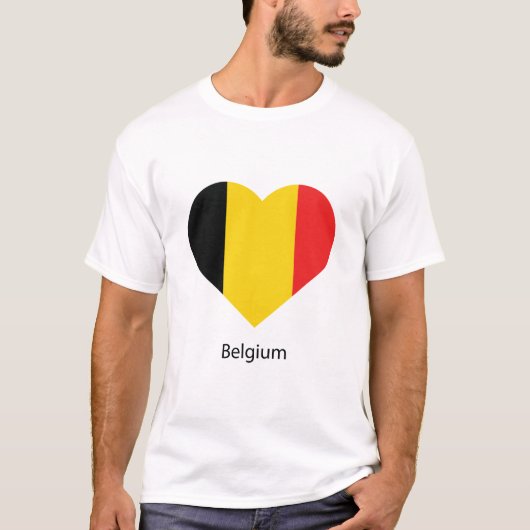 Love Belgium T-shirt (Voorkant)