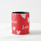 Love & Believe Valentijnsdag cadeau Mok (Midden)