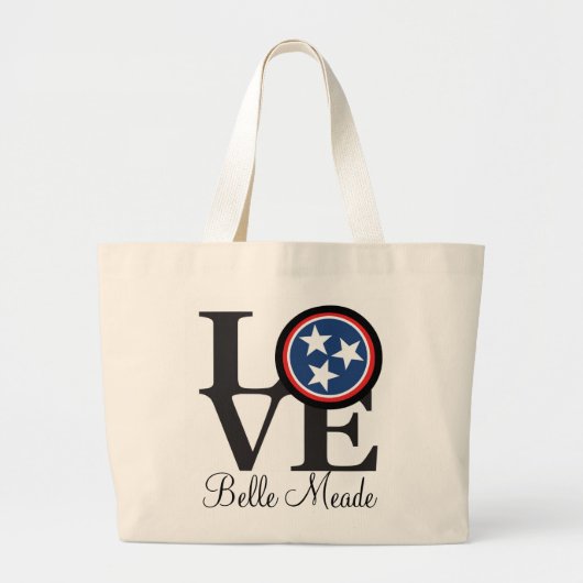 LOVE Belle Meade Grote Tote Bag (Voorkant)
