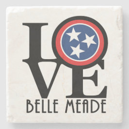 LOVE Belle Meade Stenen Onderzetter