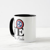 LOVE Belle Meade Tennessee Mok (Voorkant links)