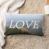 lOVE bergzicht inspiratiekussen Kussen (Deken)