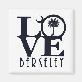 LOVE Berkeley SC Magneet