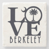 LOVE Berkeley SC Stenen Onderzetter (Voorkant)