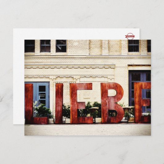 Love Berlin, Duitsland Briefkaart (Voorkant / Achterkant)