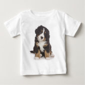 Love Bernese Mountain Dog Puppy Teshirt (Voorkant)
