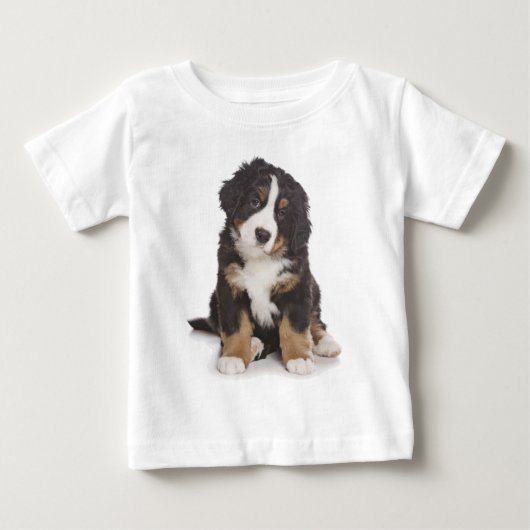 Love Bernese Mountain Dog Puppy Teshirt (Voorkant)