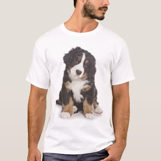 Love Bernese Mountain Dog Puppy Teshirt T-shirt (Voorkant)