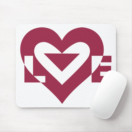 Love Berry Paars Muismat (Met muis)