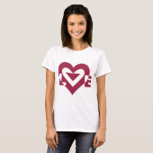 Love Berry Paars T-shirt (Voorkant volledig)