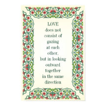 LOVE bestaat niet uit het naar elkaar luisteren;