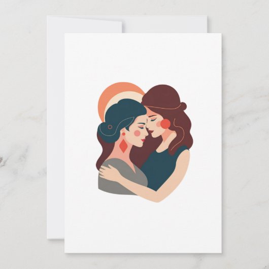 love between women kaart (Voorkant)