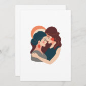 love between women kaart (Voorkant / Achterkant)