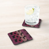 Love Beverage Coaster Bier Onderzetter (Rechterzijde)