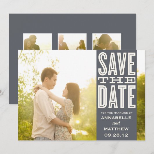  LOVE | BEWAREN VAN DE DATUM VAN AANKONDIGING (Voorkant / Achterkant)