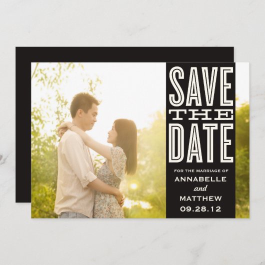  LOVE | BEWAREN VAN DE DATUM VAN AANKONDIGING (Voorkant / Achterkant)