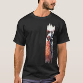 Love Beyond Life penseelstreekverf T-shirt (Voorkant)