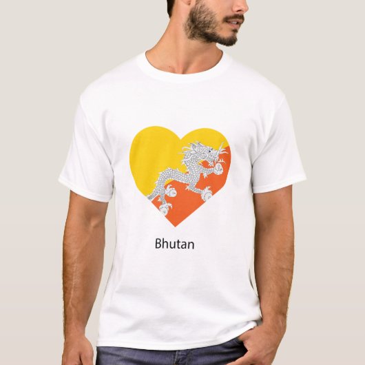 Love Bhutan T-shirt (Voorkant)