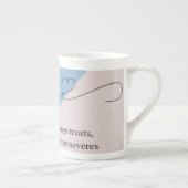 Love Bible Verse Porselein Kop (Rechts)