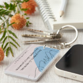 Love Bible Verse Sleutelhanger (Voorkant Rechts)