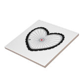 Love Bicycle Tegeltje (Zijkant)