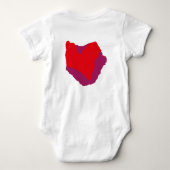 Love.Big heart/Corazon Grande love by Masanser pix Romper (Achterkant)