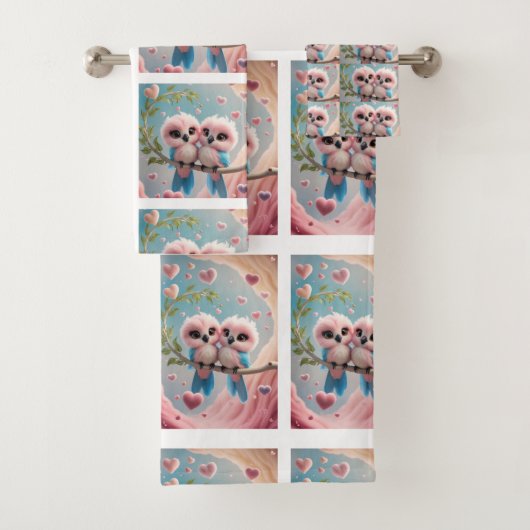 Love Bird Handdoek (Insitu)