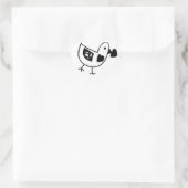 Love Bird Hart Sticker (Tas)
