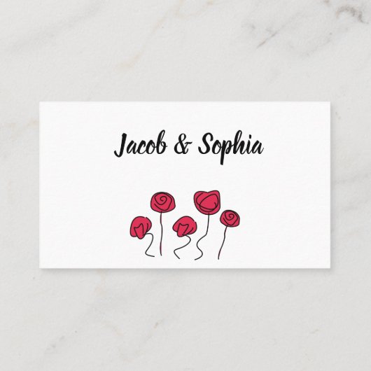 Love Bird Hoeveel Kisses voor Mrs Shower game card Plaatskaartje (Achterkant)