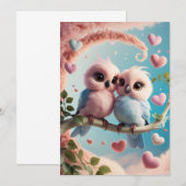 Love Bird Kaart (Voorkant / Achterkant)