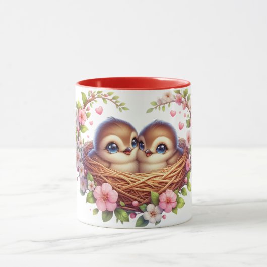 Love bird mok (Midden)