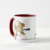 Love Bird Owls Mok (Voorkant links)