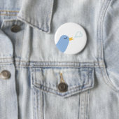 LOVE BIRD RONDE BUTTON 5,7 CM (In situ)