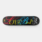 LOVE BIRD Skateboard, 7¾" Deck Persoonlijk Skateboard (Horizontaal)