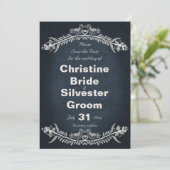 Love Bird Vines, 5x7 save the date (Staand voorkant)