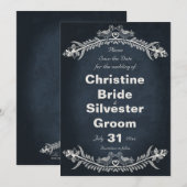 Love Bird Vines, 5x7 save the date (Voorkant / Achterkant)