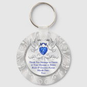 Love Bird Wedding Favors, Wedding Sleutelhanger Fa (Voorkant)