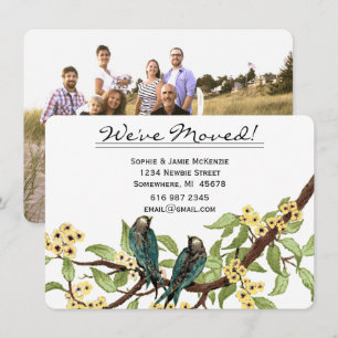  Love Bird Your Photo on Back We hebben ons verpla Kaart