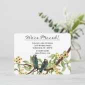  Love Bird Your Photo on Back We hebben ons verpla Kaart (Staand voorkant)